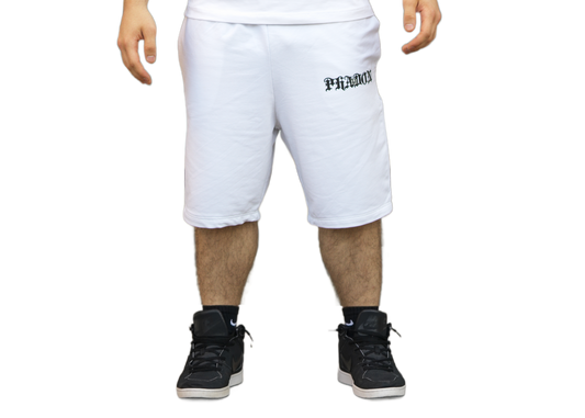 Phadon White Shorts
